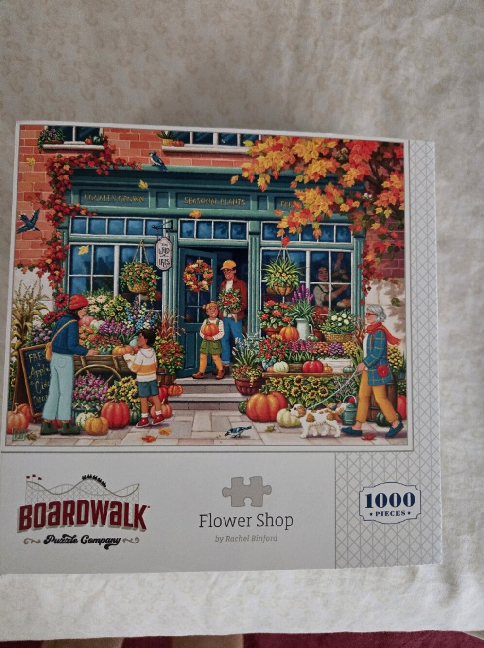 Boardwalk Flower Shop 1000 Piece Puzzle